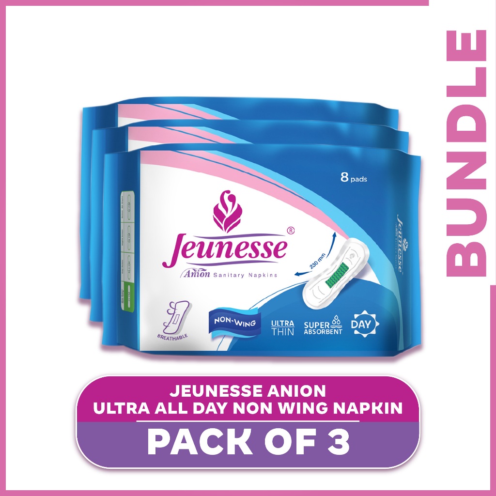 Choosing the right Pads  Jeunesse Anion Sanitary Napkin & Panty Liners