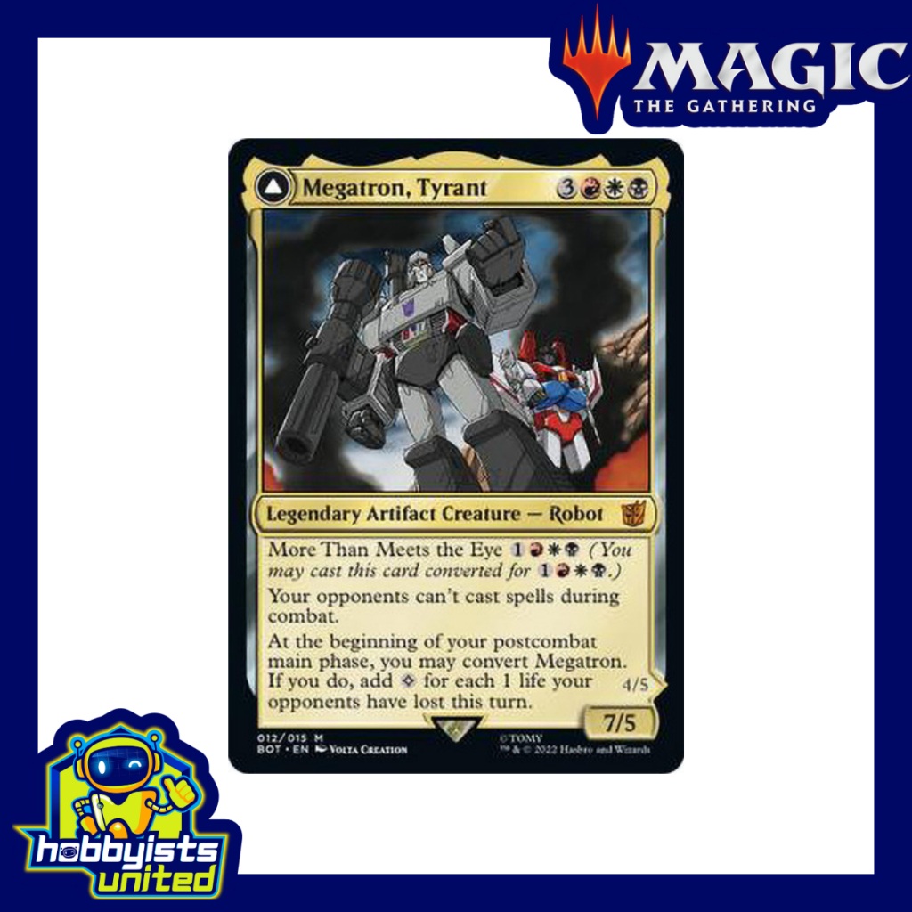 Megatron, Tyrant - Magic: The Gathering (Transformers) | Shopee Philippines