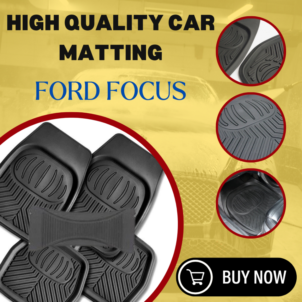 FORD FOCUS 5pcs. High Quality Car Floor Mat Anti-slip Mat Palanggana ...