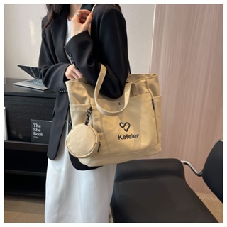 YQY Travel Large Luxury Women's Canvas Cotton Tote Bags With ...