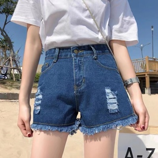 Plus Size High Waist Denim maong short for women 4 COLOR