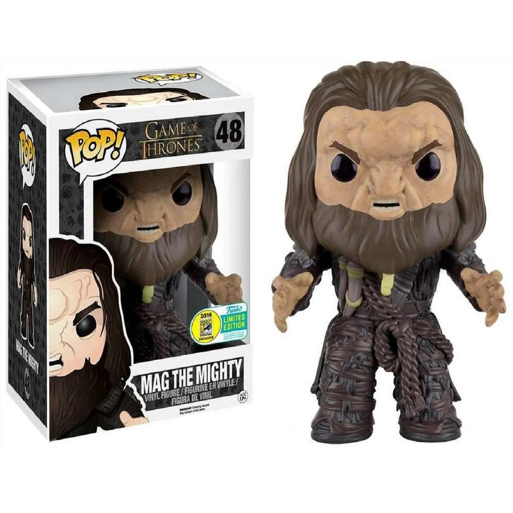 FUNKO POP! MAG THE MIGHTY - SDCC EXCLUSIVE - GAME OF THRONES #48 ...