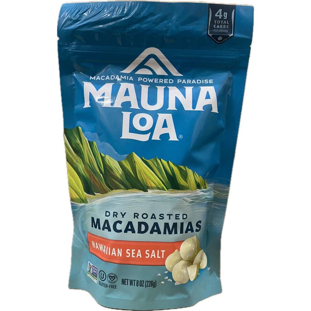 Mauna Loa Dry Roasted Macadamias Hawaiian Sea Salt 226g Shopee
