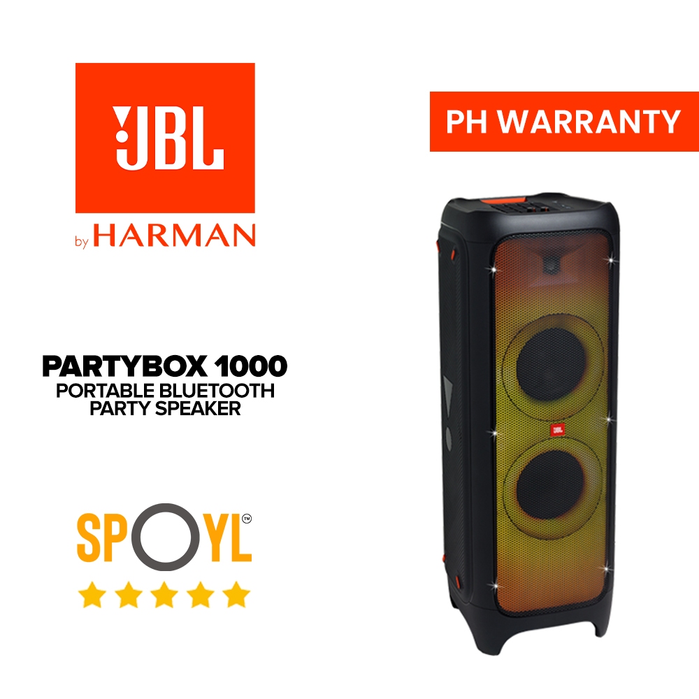 JBL PartyBox 1000 Powerful Portable Bluetooth Wireless Speaker Shopee Philippines