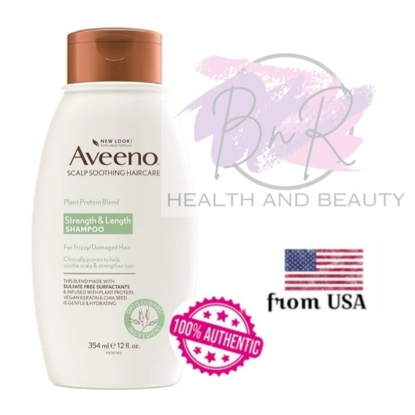 Aveeno Plant Protein Blend Strength & Length Shampoo 354 ml Shopee Philippines