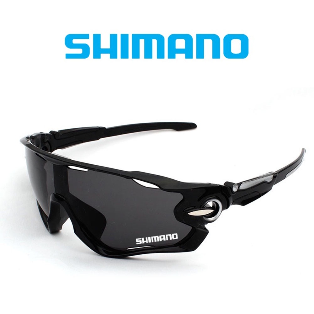 Shimano Uv400 Cycling Sunglasses Mtb Glasses Mens Women For Bicycle