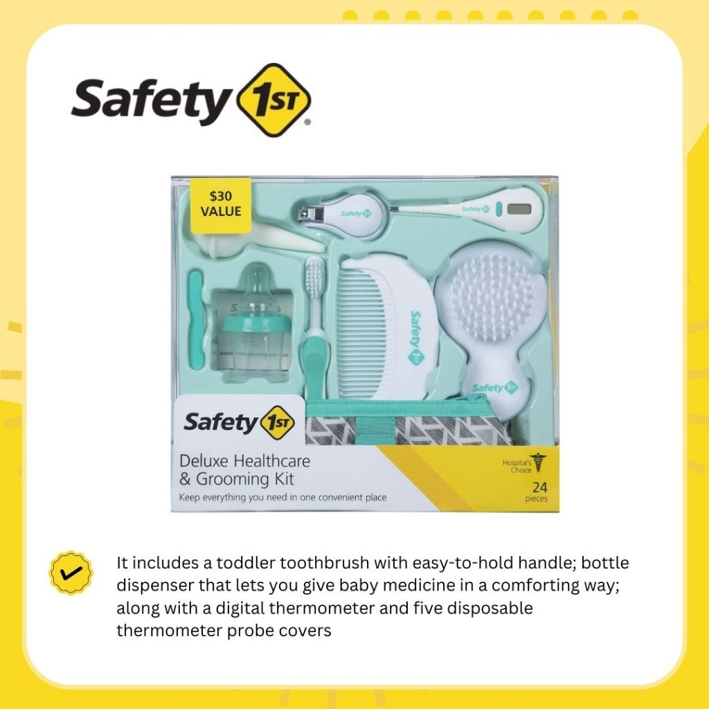 Safety 1st Deluxe On the Go Healthcare and Grooming Kit Shopee Philippines