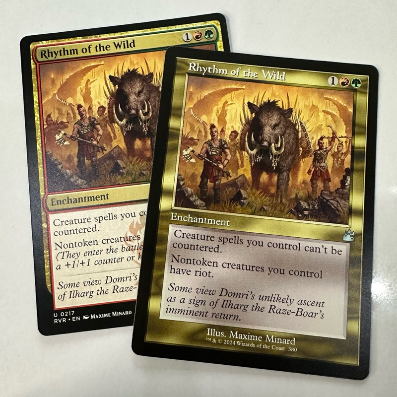 RHYTHM OF THE WILD | RVR | NEO KAMIGAWA NEON DYNASTY | MULTICOLOR | MTG ...