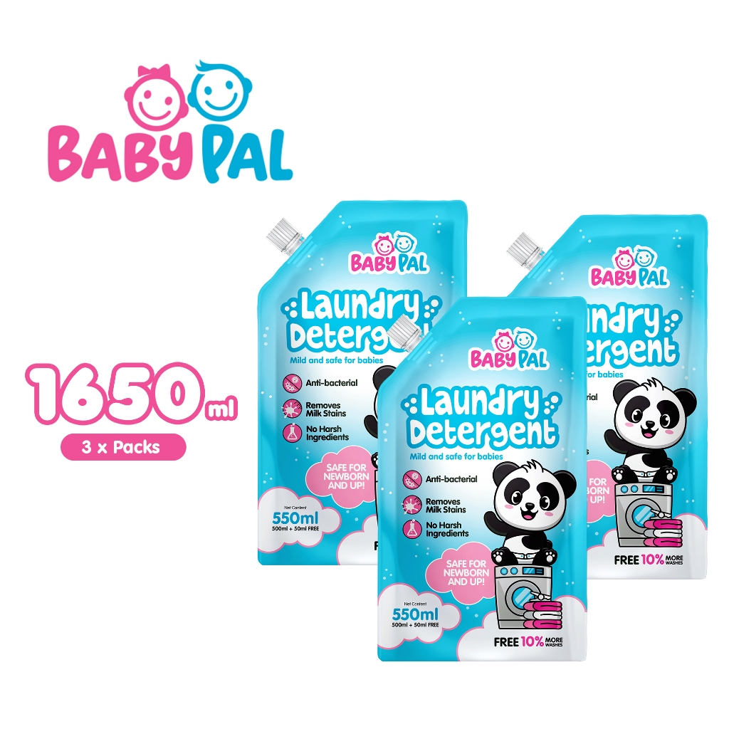 Babypal Antibacterial Baby Laundry Detergent Wash Refill Liquid