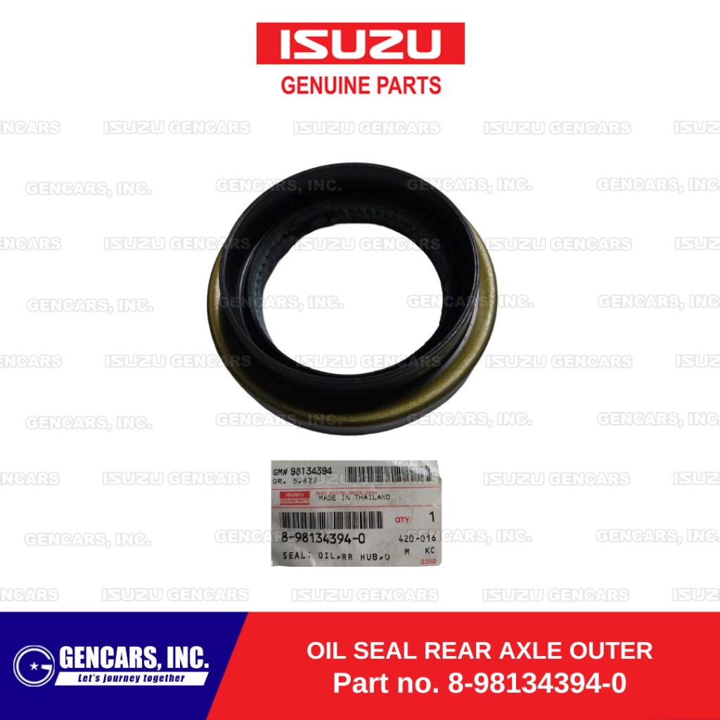 Isuzu Oil Seal Rear Axle Outer (2pc) for Dmax 4x2 / 4x4 20152023