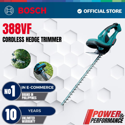 BOSCH 388Vf Cordless Hedge Trimmer Electric Brushless Dual Action
