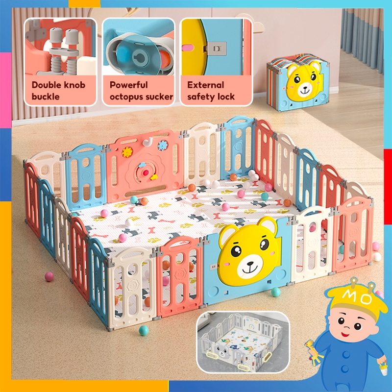 【Free Shipping】 Playpen for Baby Playard Foldable Easy Install Large
