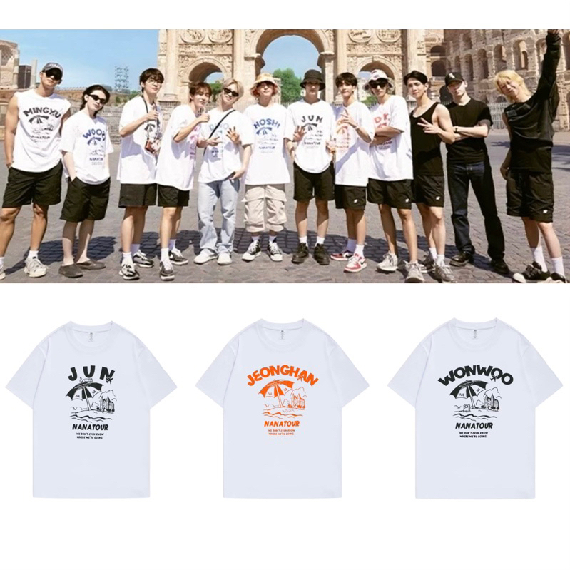 Korean NANA TOUR SEVENTEEN Customized Inspired T-Shirt Popular