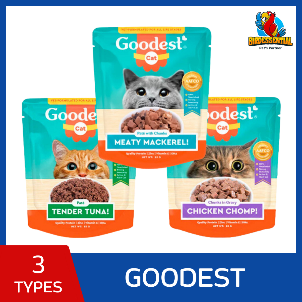 Goodest Cat VetFormulated Wet Cat Food for All Life Stages Pouch (85g
