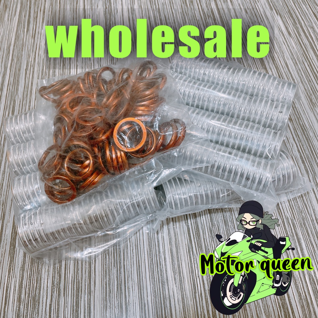 wholesale 100pcs MOTORCYCLE EXHAUST PIPE GASKET FOR XRM TMX MIO BAJAJ