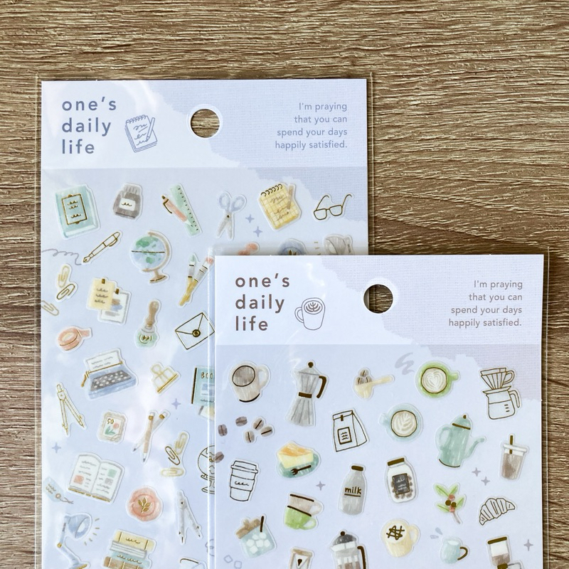 Mind Wave One’s Daily Life Stickers | The Paper House | Shopee Philippines