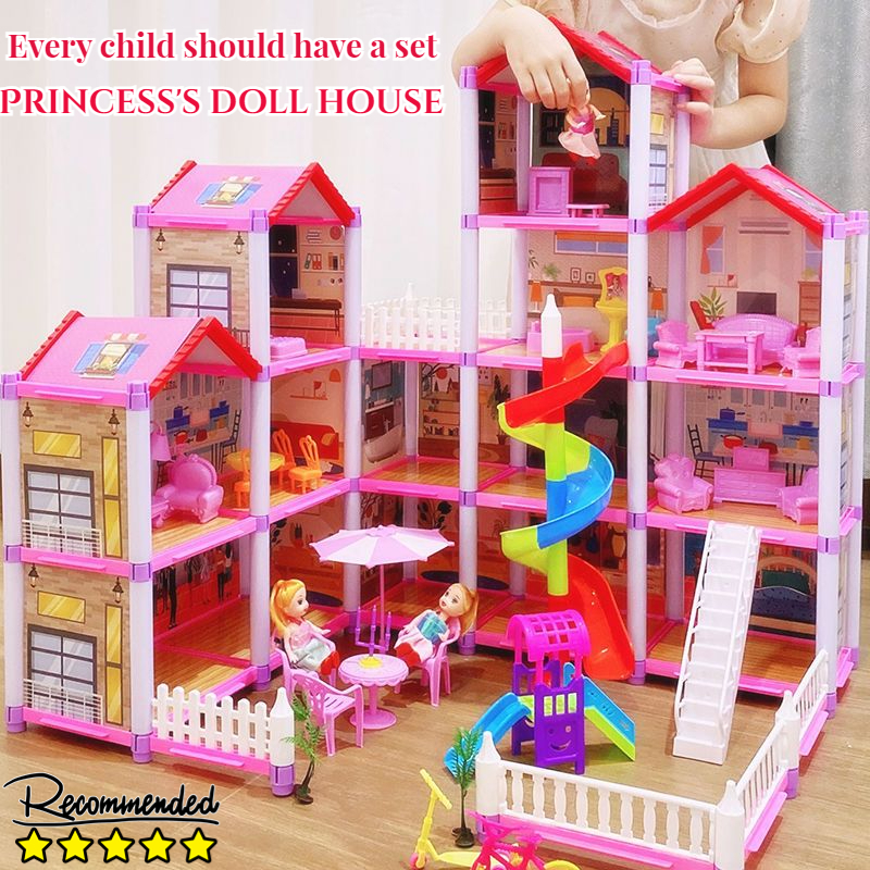 Big doll house toy deals