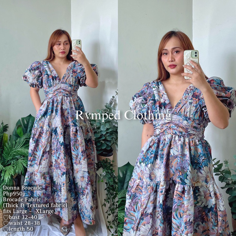 RVMPED Donna Vintage and Brocade Premium | Shopee Philippines