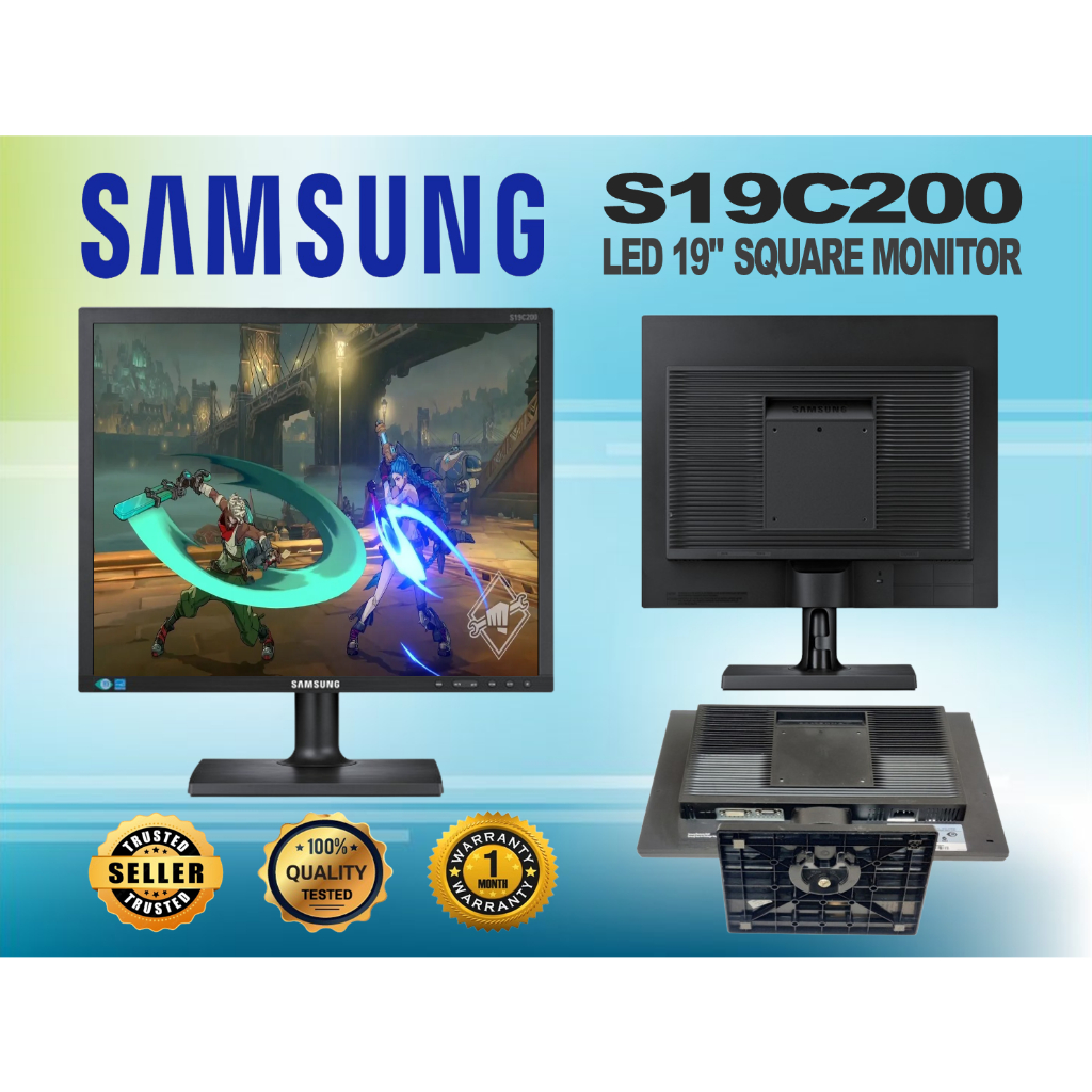 Samsung S19C200 LED 19'' Monitor | Shopee Philippines