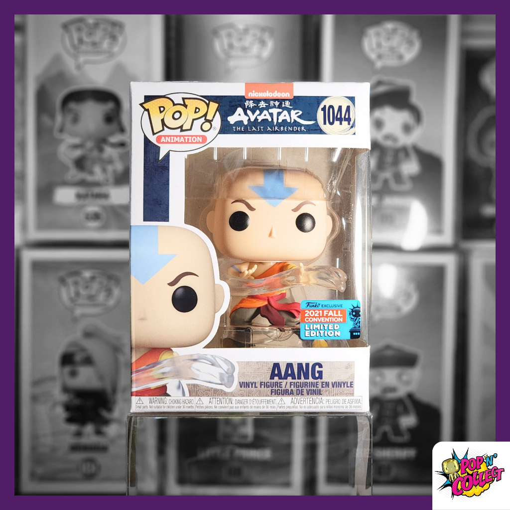 Funko Pop Animations Avatar The Last Air Bender Aang 1044 2021 Fce W Free Protector