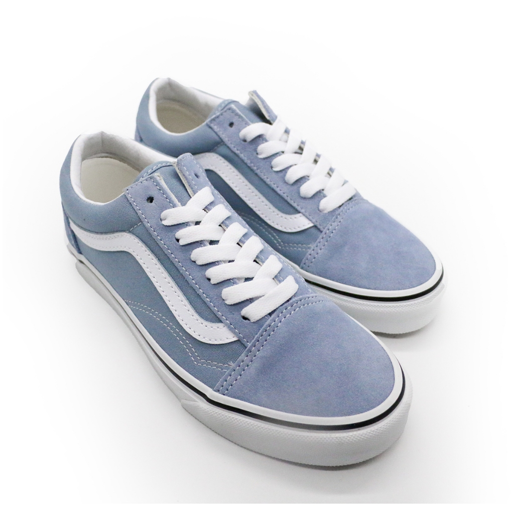 Light blue vans old skool best sale