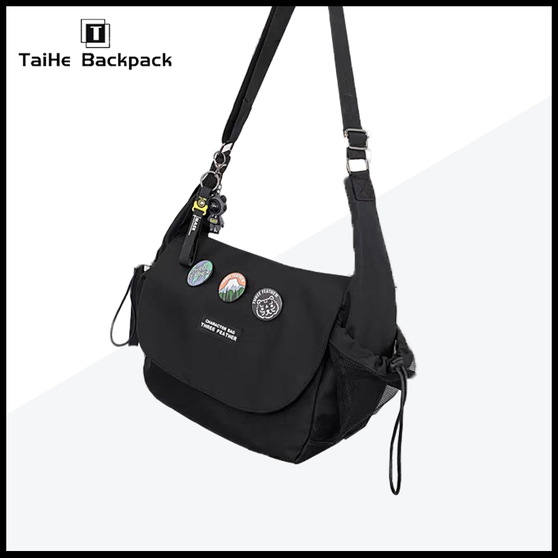 Men's Crossbody Bag Korean Fashion CrossbodyShoulder Bag Canvas Large