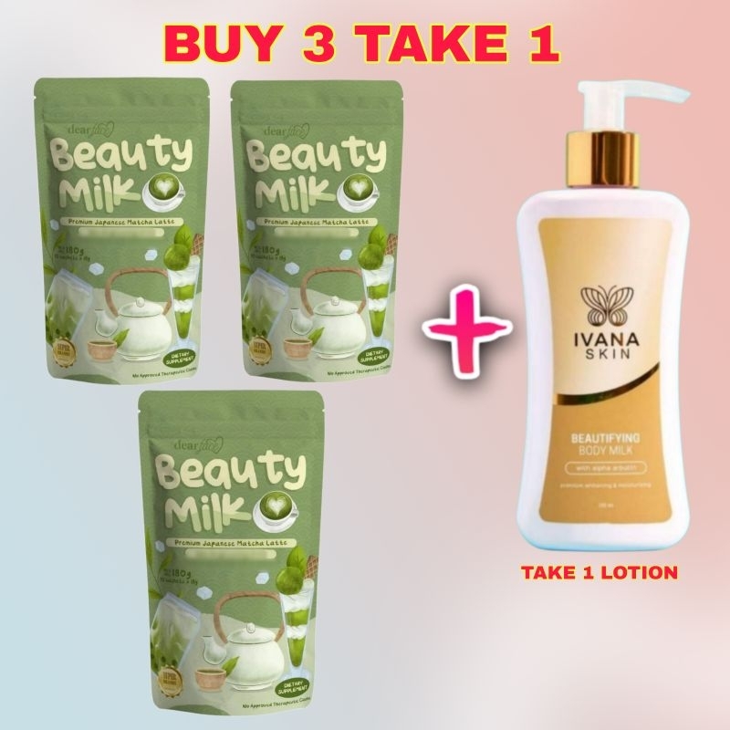 Dear Face Beauty Milk Matcha Latte / Dear Face Beauty Milk | Shopee ...