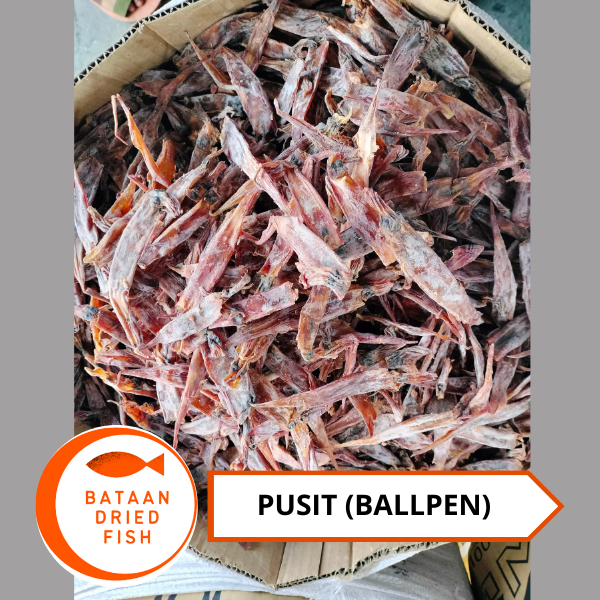 PUSIT BALLPEN of Bataan Dried Fish 500g and 1kg | Shopee Philippines