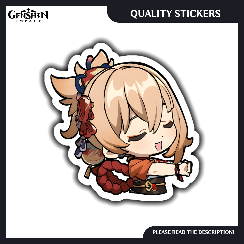 Yoimiya Genshin Impact Emoji Stickers Shopee Philippines