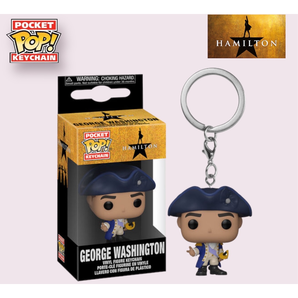 Hamilton - Pocket Pop Keychains (Alexander Hamilton, Angelica Schuyler ...
