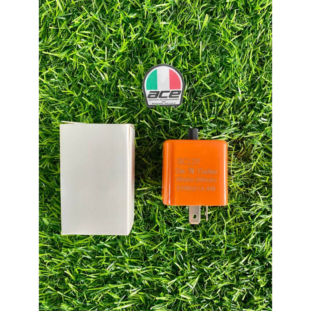 Motorcycle Flasher Relay for modified LED turn signal light adjustable