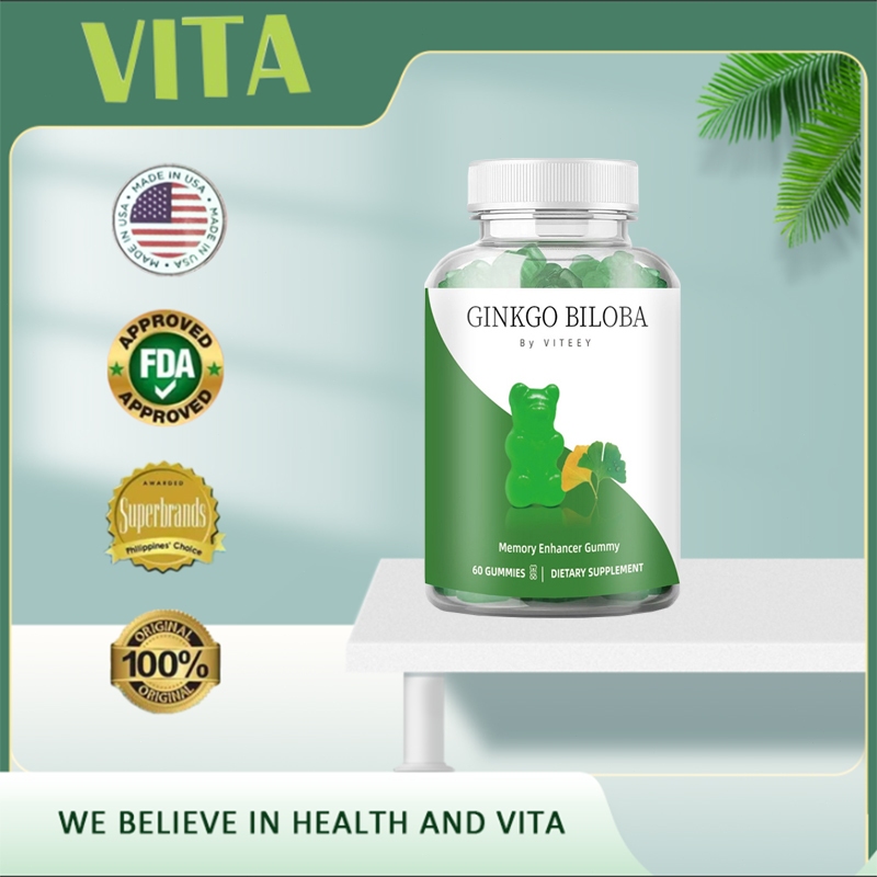 VITA Ginkgo Biloba Gummies Supports Lower Blood Pressure and