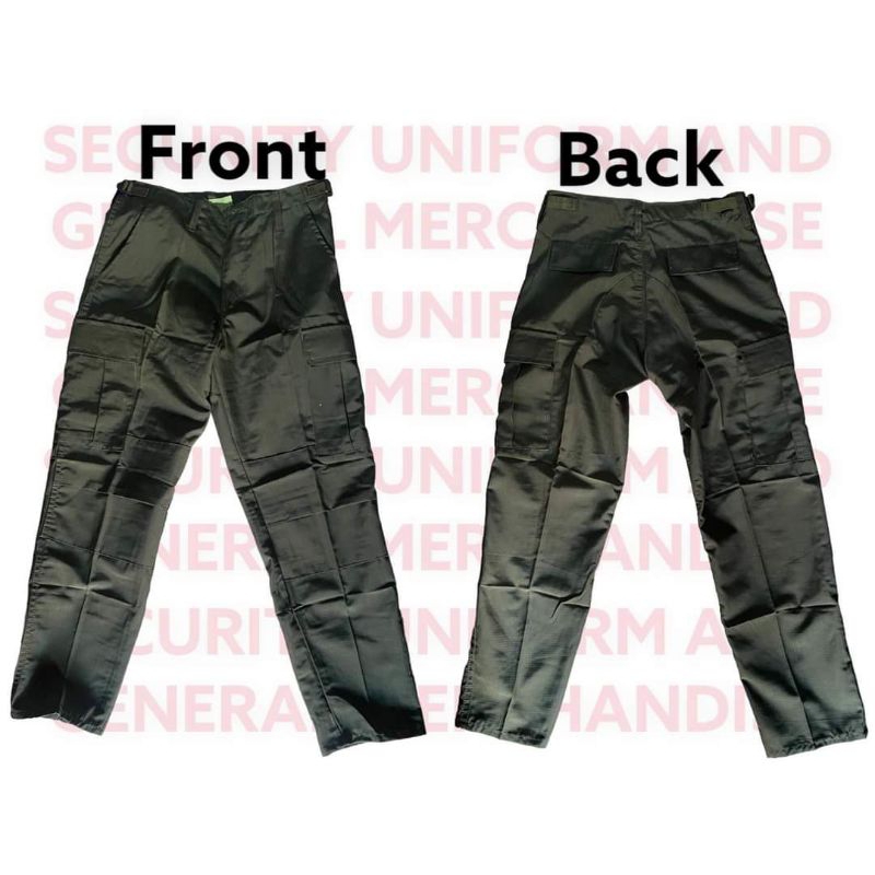 ROTC fatigue ripstop pants for students/Tactical pants for CAT and ROTC ...