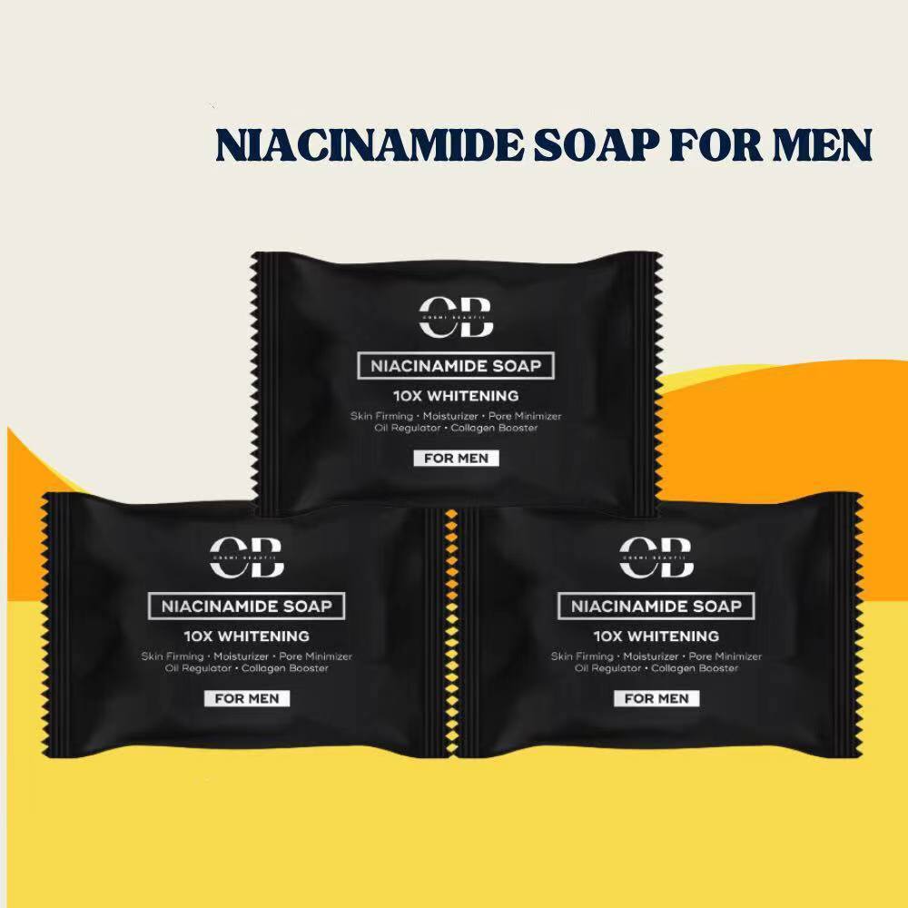 3pc Or 5pcs Niacinamide Soap For Men 10x Whitening Soap Whitening Oil