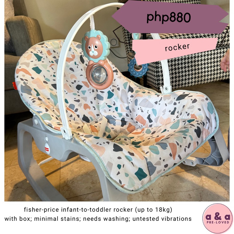 Fisher-price Rocker (Infant to Toddler) | Shopee Philippines