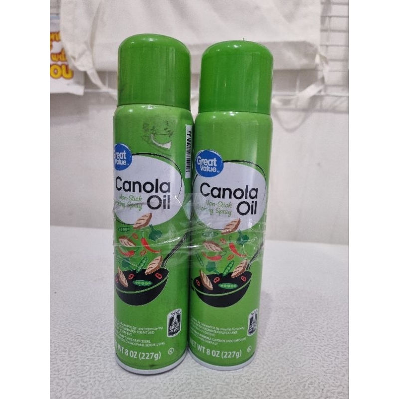 Great Value Canola Oil Cooking Spray 227grms Shopee Philippines