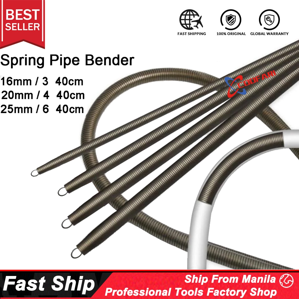 Spring Pipe PVC Pipe Conduit Bender Eliminates Need for Heating