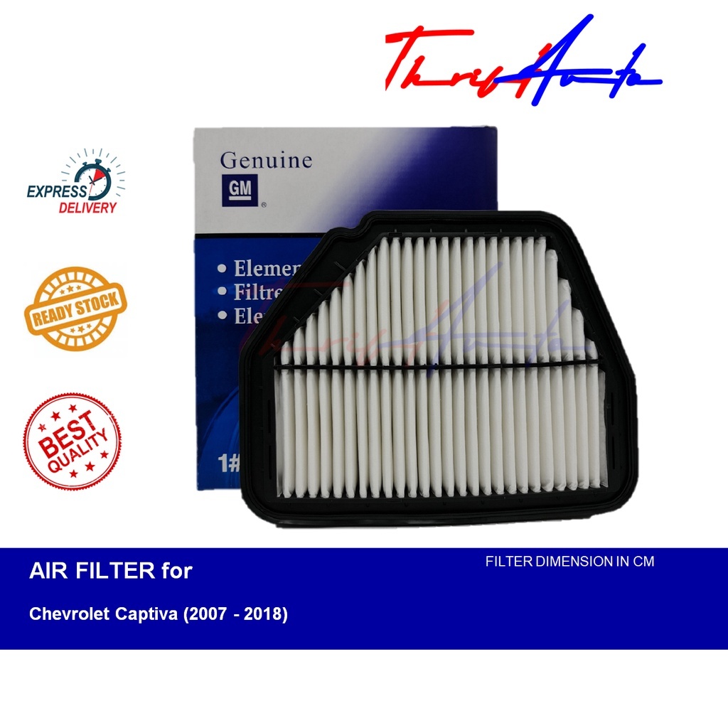 Air Filter for Chevrolet Captiva (2007 - 2018) | Shopee Philippines