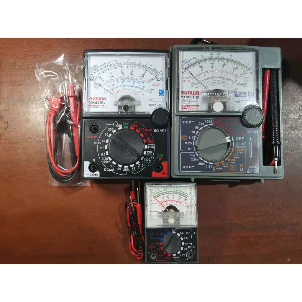 Multi Tester Samwa Yx 360tr Multi Meter Multimeter Multitester Analog 2kohm 4ohm 10 Ohm 3588