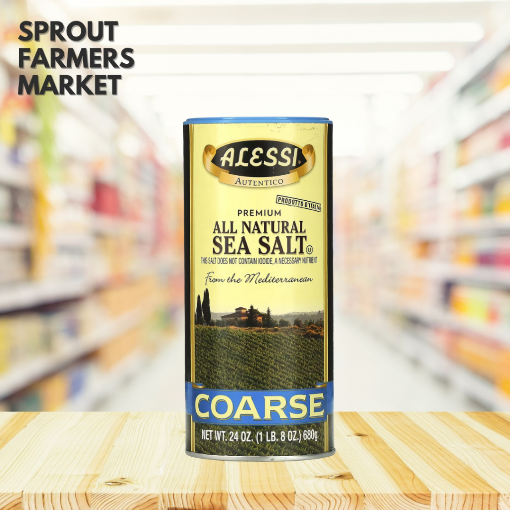 Sprout Farmers | Alessi, Premium All Natural Sea Salt, Coarse & Fine ...