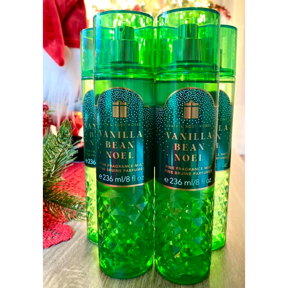 BBW Vanilla Bean Noel Mist 236ml Shopee Philippines
