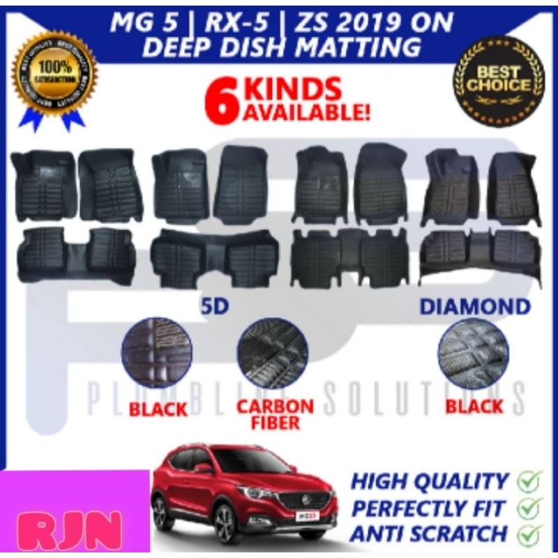 LiLiQi Tappetini per Cruscotto Auto per MG ZS EZS EV 2017