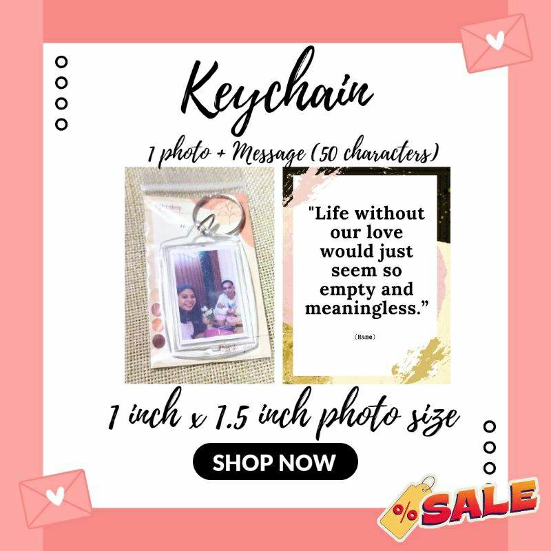 Birthday giveaways keychain(FREE LAYOUT) | Shopee Philippines