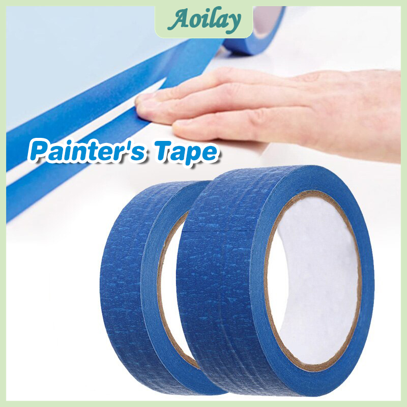 5cm x 20m Blue Masking Tape Painting Paper Tape 2 inch Spray Paint Tape