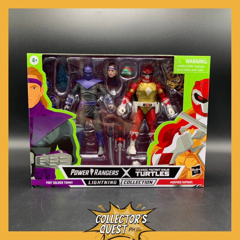 Power Rangers x Teenage Mutant Ninja Turtles Foot Soldier Tommy ...