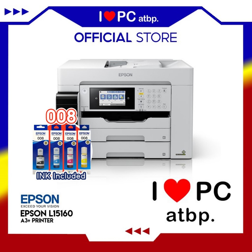 Epson L15160 A3+ Printer (WiFi, Print, Scan, Copy, Fax, Automatic ...
