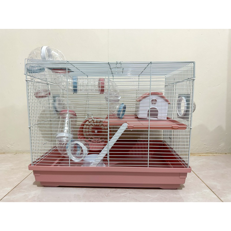 Big Hamster Cage with tubes 513B