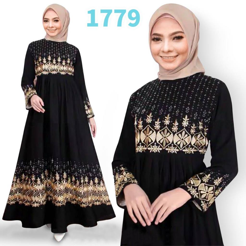 ruffle dress muslim