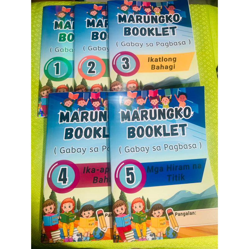 Marungko Booklet Gabay Sa Pagbasa Reading Materials | Shopee Philippines