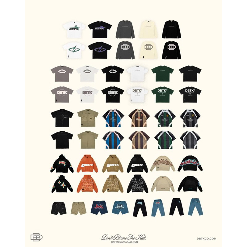 DBTK DAY TO DAY COLLECTION | Shopee Philippines